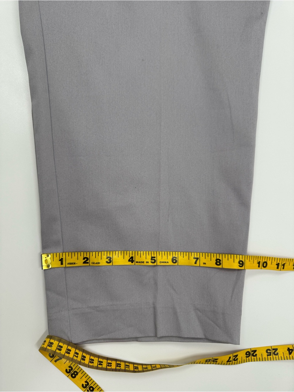 NWT Liz Claiborne Classic Light Gray Straight-Leg Dress Pants Size 24W - Picture 8 of 8